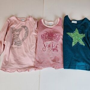 Naartjie long sleeve shirts size 4 bundle